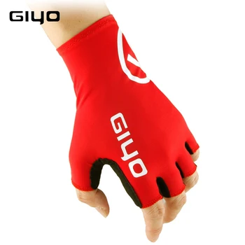 Велосипедные перчатки GIYO, велосипедные перчатки на полпальца, летние спортивные перчатки для шоссейных горных велосипедов, гелевые сверхлегкие нескользящие дышащие