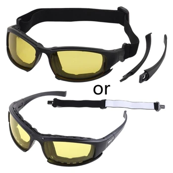 Ветрозащитные солнцезащитные очки, унисекс для езды на мотоцикле, для защиты глаз