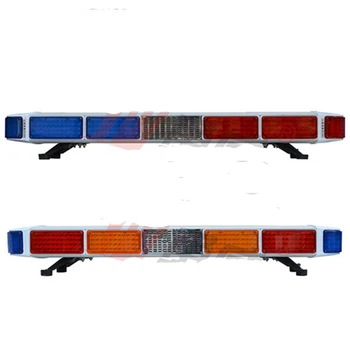 Вращающийся светодиодный полицейский световой стержень красный синий световой стержень с динамиком Прочный Янтарный Световой Стержень Полицейский Тонкий Светодиодный Грузовик