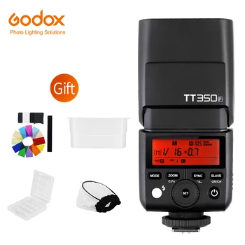 Вспышка камеры Godox Mini Speedlite TT350P TTL HSS GN36 для камеры Pentax 645Z K-3II K-1 KP K-50 K-S2 K70