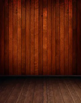 деревянный пол 5х7 футов, коричневые деревянные стены, фоновые рисунки, реквизит для фотосъемки, Студийный фон