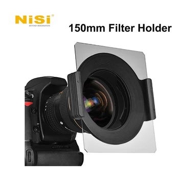 Держатель фильтра для объектива камеры NiSi 150 мм Квадратный Фильтр Авиационный алюминиевый Быстроразъемный квадратный держатель для Nikon 14-24 мм f / 2.8G ED