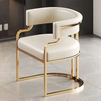 Дизайнерский уличный стул с акцентом, Трон для ресторана, роскошные обеденные стулья в скандинавском стиле, Офисная мебель для спальни Sillas De Comedor