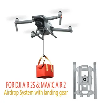 Для DJI Mini 3 Pro/Air 2S/Mavic Air 2 Беспилотный Летательный Аппарат Airdrop System Для Подачи Свадебных Предложений Транспортное Устройство с Аксессуаром для Шасси