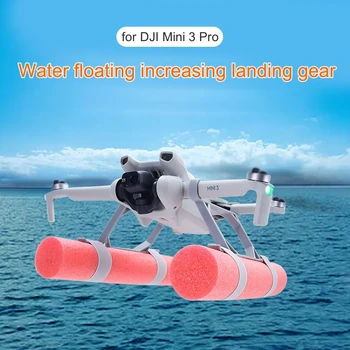 Для DJI Mini 3 Pro Комплект для посадки с полозьями и поплавком Расширение для DJI Mini 3 Drone Водное шасси для тренировок на воде Аксессуары