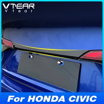 Для Honda Civic Fe 2023 2022 Обвес Накладка на заднюю дверь багажника Защитная наклейка для модификации экстерьера Аксессуары