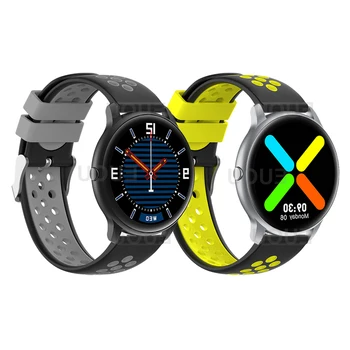 Для ImIlab Kw66 Красочный спортивный силиконовый ремешок, умные часы, ремешок для часов, браслет, ремешок для часов, замена аксессуаров