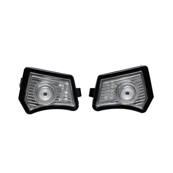 Для Jaguar XE XF XJ XK, светодиодная лазерная лампа для лужи, зеркало заднего вида, проекторная лампа, приветственный свет
