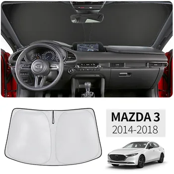 Для Mazda 3 Encelas Автомобильный Козырек от солнца Зонт Автомобильный Солнцезащитный Козырек Защитный зонтик Летнее Солнце Аксессуары Для защиты салона от лобового стекла