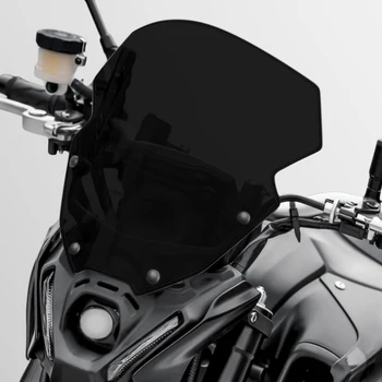 для Yamaha FZ09 MT09 Ветровое Стекло Мотоцикла Ветровой Экран Дефлекторный Обтекатель FZ-09 FZ MT 09 MT-09 SP 2021 2022 2023 Дым