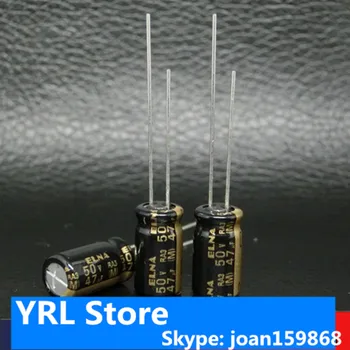 для подлинного Yina ELNA RA3 импортный аудиоэлектролитический конденсатор 50v47uF 6,3 11 мм