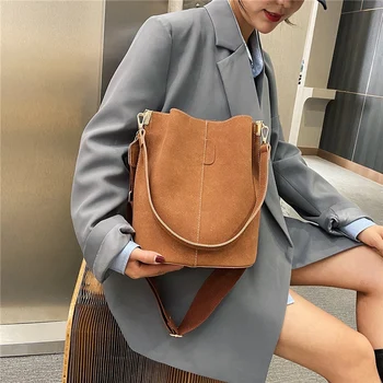 Женская фирменная дизайнерская сумка через плечо из искусственной кожи, большая вместительная сумка через плечо, модная женская сумка с широким ремешком, однотонная сумка с ручкой