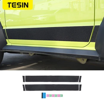 Защитная наклейка на боковую дверь автомобиля TESIN, Устойчивая к царапинам, для Suzuki Jimny 2019 2020 2021 2022 JB74 JB64 Внешние Аксессуары