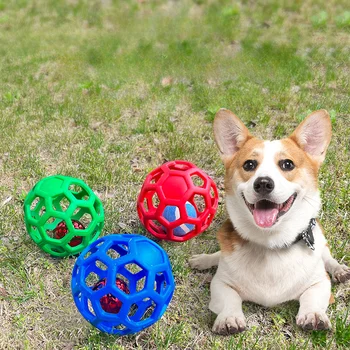 Игрушка для жевания собак, мяч-головоломка из натурального каучука, геометрические игрушки для собак, мяч для игр с маленькими, средними и крупными собаками, принадлежности для дрессировки домашних животных