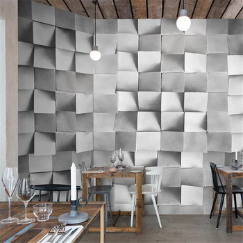 Изготовленный на заказ 3D-рисунок papel de parede, фон для телевизора, обои для стен, оформление стойки регистрации в промышленном офисе, 3D-обои для домашнего декора