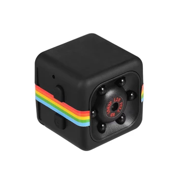 Камера Mini Cube 1080P HD с широким углом обзора 120 °, 32 ГБ расширенной памяти, автоматическое ИК-ночное видение, полезная задняя клипса и кронштейн