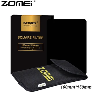 Квадратный фильтр Zomei 100 мм x 150 мм с постепенным ND градуированным градиентом нейтральной плотности серого цвета GND2/4/8/16 для фильтров серии Cokin Z-PRO