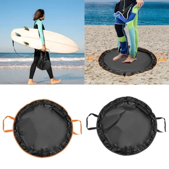 Коврики для переодевания гидрокостюмов, прочная водонепроницаемая сухая сумка, коврик для переодевания серферов с завязками для дайвинга, серфинга и каякинга