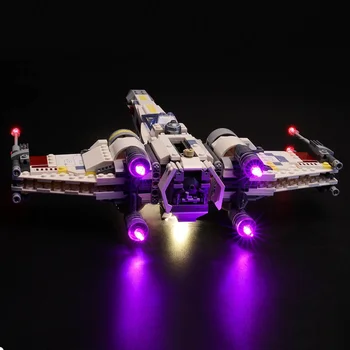 Комплект USB-подсветки для конструктора LEGO 75218 Star X-Wing Starfighter Building Set Blocks-Не включает модель Lego