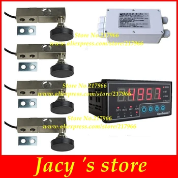 Комплект напольных весов измеритель нагрузки датчик веса нагрузометр YZC-320C распределительная коробка индикатор тензодатчика набор электронных весов DIY