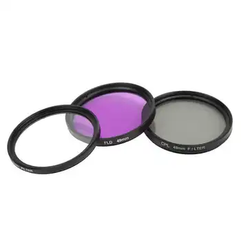 Комплект Фильтров для объективов UV CPL FLD Антикоррозийная Камера UV CPL FLD Фильтр для Объективов Для Фотоаппаратов