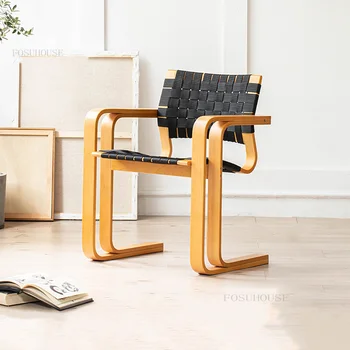 Креативные Дизайнерские Обеденные стулья для домашнего кабинета, Современные Офисные кресла со спинкой для отдыха, Минималистичный Туалетный стул для спальни в общежитии
