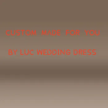 Кружевные свадебные платья LUC Boho 2023, белая слоновая кость, сшитые специально для вас