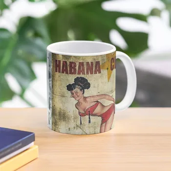 Кубинская сигара HABANA, Кофейная кружка, Чашка для чая, чашки для кафе, Кофейные бокалы, Туристическая кружка