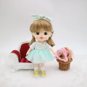 Кукла STO YaYa dolls OB11 с шарнирным телом продается с одеждой и париком
