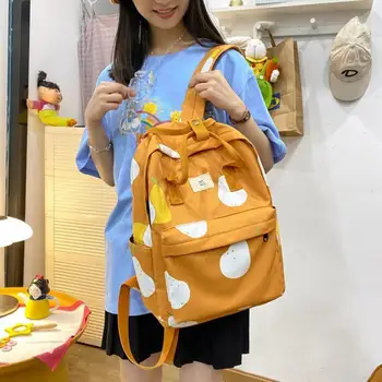 Летний рюкзак 2021, женская милая школьная сумка в стиле японского колледжа, маленький Свежий и забавный фруктовый узор, индивидуальность