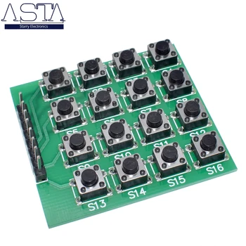 матричная клавиатура 4x4 4*4 клавиатурный модуль с 16 боттонными микроконтроллерами atmel S1/2
