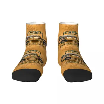 Милые носки Camel Trophy Defender 110 Женские мужские теплые футбольные спортивные носки с 3D принтом