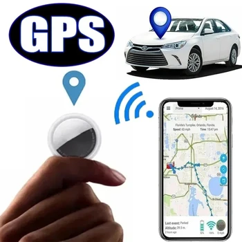 Мини-GPS-трекер Bluetooth 4.0, интеллектуальный локатор для AirTag, интеллектуальное устройство защиты от потери, GPS-локатор, мобильные ключи, поиск домашних животных, поиск детей для Apple
