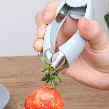 Многофункциональное средство для удаления фруктов и овощей, защищающее ногти, зажим из нержавеющей стали для удаления овощей, листьев и стеблей фруктов