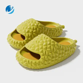 МО Доу дуриан форме тапочки для женщин толстая подошва EVA слайды сандалии крытый удобная стильная мужская летняя обувь