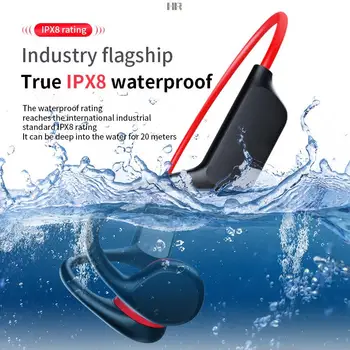 Мода 2023 года, Bluetooth-наушники с костной проводимостью, X7, Беспроводные наушники для плавания IPX8, MP3, IP68, 32G, Спортивная водонепроницаемая гарнитура для шеи