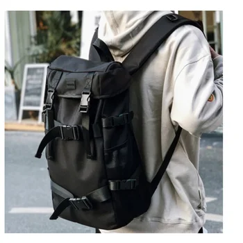 Модная мужская сумка для скейтборда, трендовый рюкзак для уличных путешествий, мужские школьные рюкзаки для подростков, рюкзак в стиле колледжа для мальчиков
