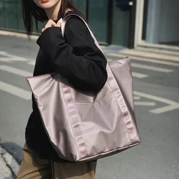 Модная спортивная сумка Женская Мужская спортивная сумка большой емкости цвета Шампанского Упаковка для занятий йогой и фитнесом Сумка для багажа XA12WA
