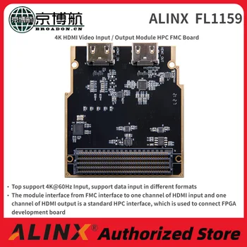 Модуль видеовхода/вывода 4K HDMI Плата HPC FMC ALINX FH1159 Плата платы FMC SN75DP159 TMDS181