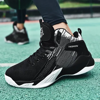 Мужская баскетбольная обувь, дышащая спортивная обувь для парной баскетбольной культуры, высококачественные кроссовки, обувь для женщин, размер 36-46