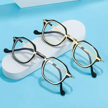 Мужские женские офисные очки с прочной защитой для глаз в сверхлегкой оправе с защитой от синего света, компьютерные очки, очки большого размера