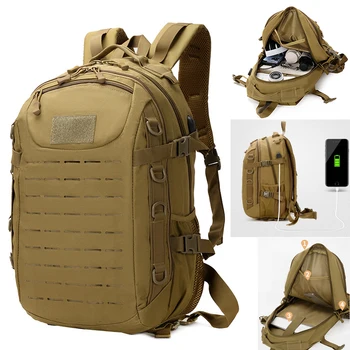 Мужской USB рюкзак на открытом воздухе, Унисекс, дорожная сумка, Спортивная школьная сумка, рюкзак для рыбалки, пешего туризма, альпинизма, кемпинга, рюкзак для мужчин и женщин