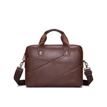 Мужской портфель из воловьей кожи, сумка для ноутбука, сумка через плечо, мужские сумки, деловые офисные сумки