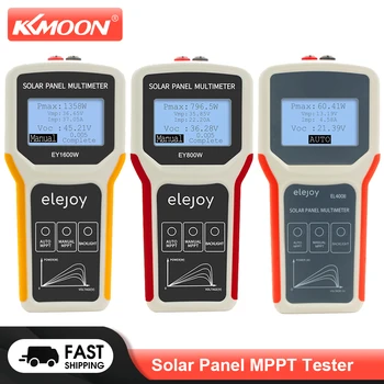 Мультиметр фотоэлектрической панели KKMOON, тестер MPPT солнечной панели, Тестер напряжения разомкнутой цепи, Измеритель максимальной мощности, измеритель тока