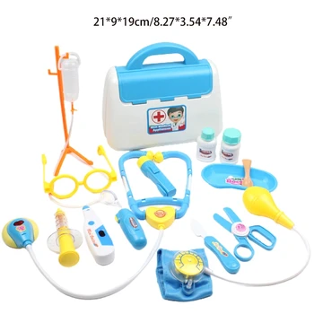 Наборы медицинских игрушек с аксессуарами для стоматолога, стетоскоп, ролевые игры для вечеринок