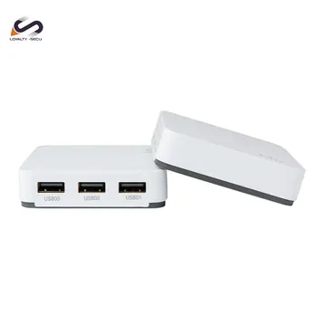 НАДЕЖНЫЙ сетевой Bluetooth-сервер печати SECU с 3-портовым портом Fast Ethernet со скоростью 10/100 Мбит/с для МФУ USB-принтеров