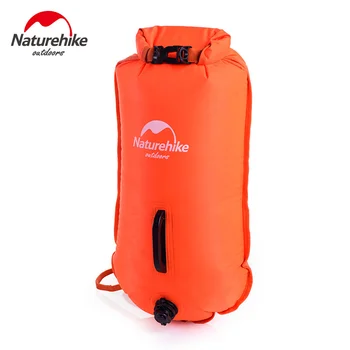 Надувная сумка для плавания Naturehike, Спасательный круг, Поплавки для бассейна, Сухая водонепроницаемая сумка для плавания, Дрейфующий Розовый Оранжевый