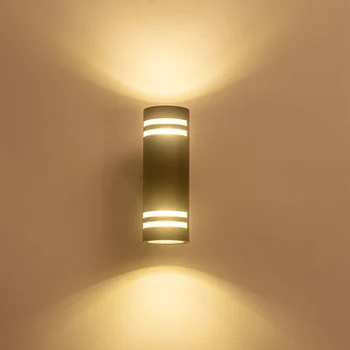 Настенный светильник E27 мощностью 2x20 Вт, Наружные садовые светильники на крыльце для ванной комнаты, спальни, гостиной, гостиничного настенного зеркала, декоративного освещения AC100 240V