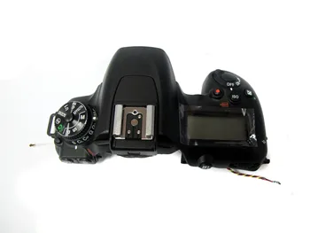Новая для Nikon D7500 верхняя крышка корпуса с верхней ЖК-платой вспышки Кнопка набора режимов Всплывающий блок Запасные части для ремонта камеры