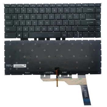 Новая клавиатура для ноутбука с белой подсветкой MSI Summit E14 E15 MS-14C4/14C5 B15 MS-1552/16S6 9Z.NJ2BN.K1D NSK-FFKBN 1D